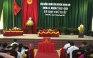 HĐND huyện Quan Hóa khóa XX, nhiệm kỳ 2021-2026 tổ chức kỳ họp thứ nhất
